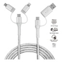 inno3C i-5CS-12  5 in 1 Lightning/Type-C/Micro toUSB/Type-C Cable 1.2M