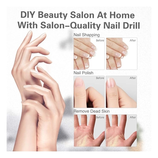 TOUCHBeauty Essential Electric Manicure Set