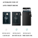 NIID Vegan Leather Mini Wallet - Grey