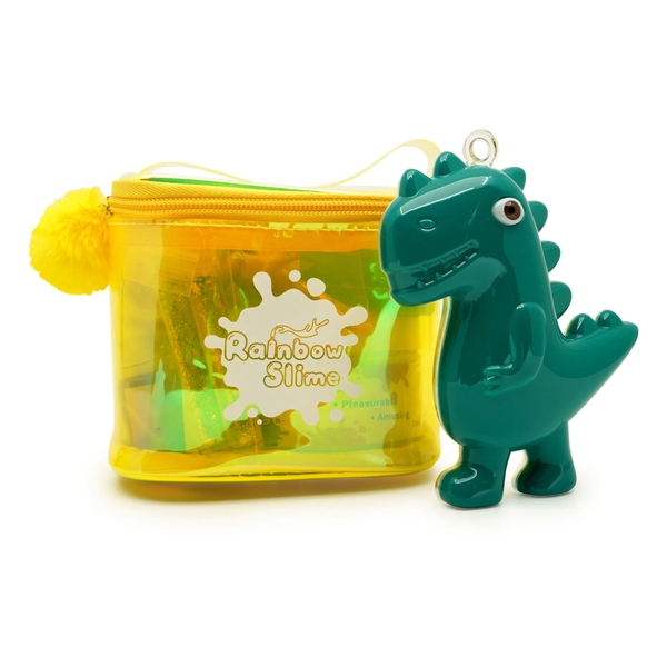 Rainbow Silme - DIY- Dinosaur Slime Set