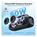 EarFun UBOOM® X JumboBass™戶外手提藍牙喇叭