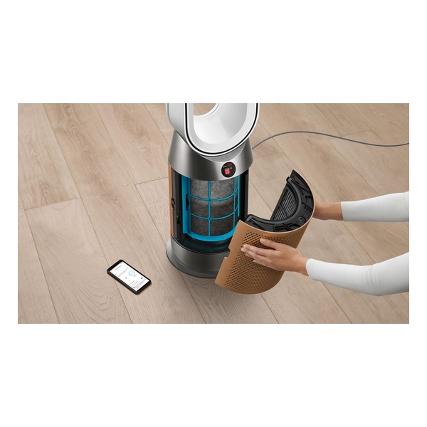Dyson Purifier Hot+Cool De-NOx™ 三合一甲醛暖風空氣清新機 HP12 (白金色)