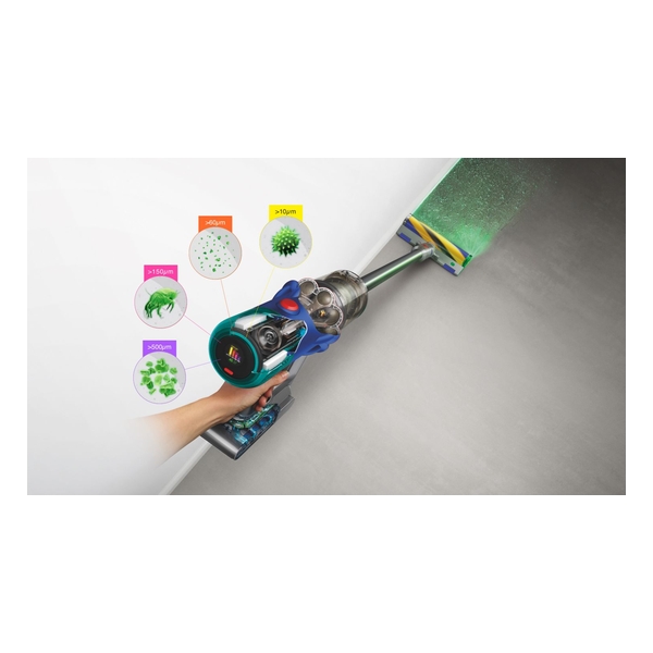 Dyson V12 Detect Slim™ Fluffy 無線吸塵機 | 全機密封HEPA過濾系統 V12