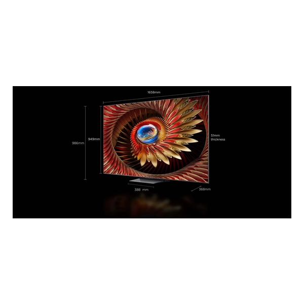 TCL 75" Premium QD-MiniLED TV 75C8K