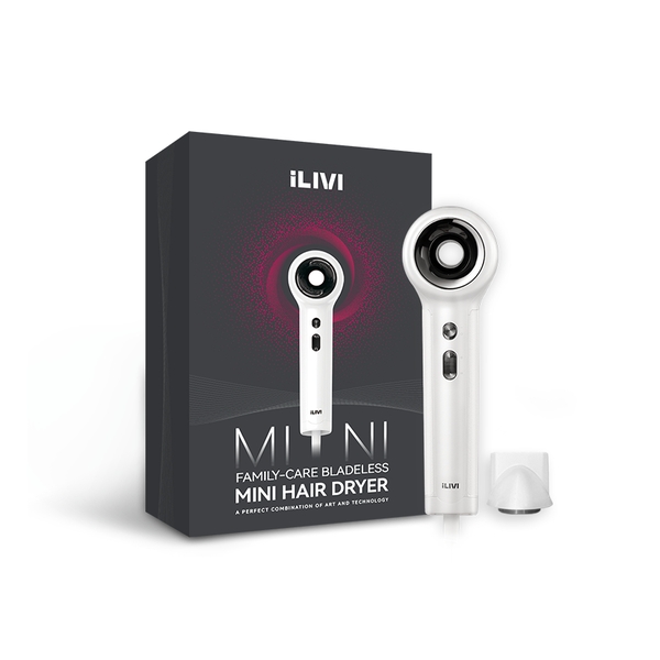 iLIVI Family-Care 智護迷你便攜負離子速乾無葉風筒