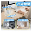 日本Yohome 全場景Flexi-fit掛夾立轉持吸便用雙葉強風長續航無線迷你風扇PRO (全球首創) x 2部