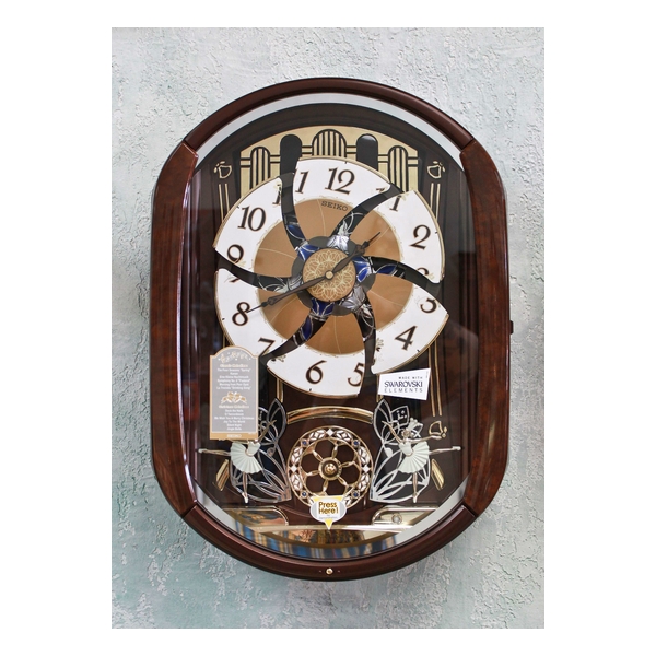 SEIKO - Quartz Wall Clock - Melodies in Motion (QXM297B)