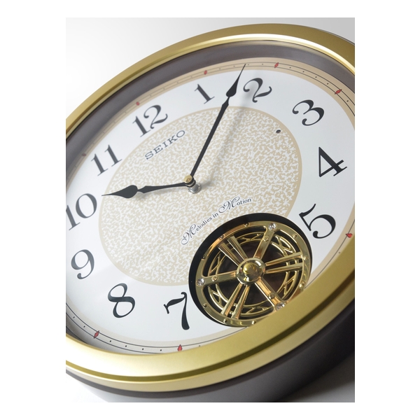 SEIKO - Quartz Wall Clock - Melodies in Motion (QXM388G)