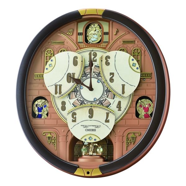 SEIKO - Quartz Wall Clock - Melodies in Motion (QXM601B)