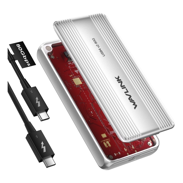 WAVLINK - WL-UTE51 Thunderbolt 5 80Gbps PCIe NVMe Enclosure