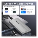 WAVLINK - WL-UTE51 Thunderbolt 5 80Gbps PCIe NVMe Enclosure