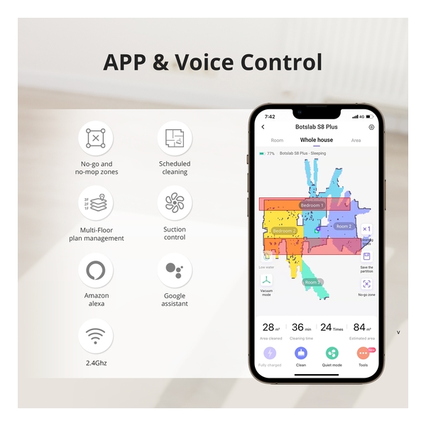 360 S8 plus 智能掃地機器人