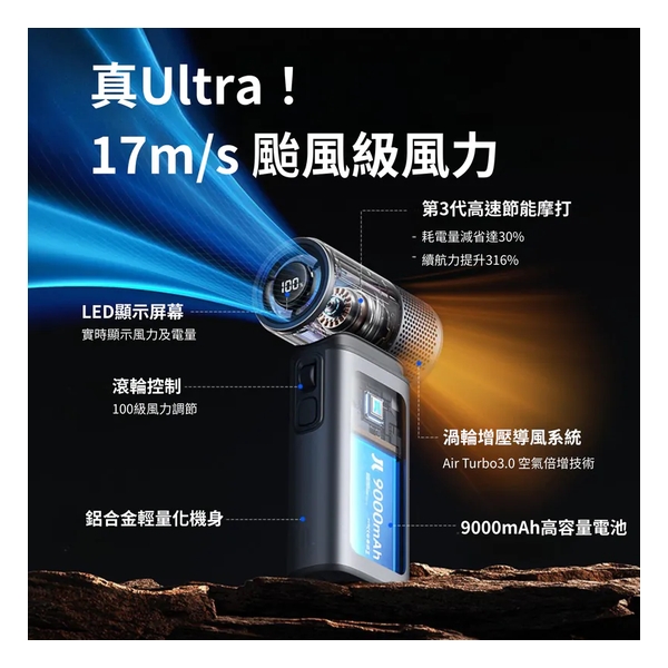 JisuLife - 【Premium】High Speed Handheld Fan Ultra2