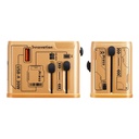 inno3C 75W GaN 4-Ports AC Socket Universal Travel Adaptor