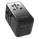 inno3C i-FT120 GaN 120W 4-Ports AC Socket Universal Travel Adaptor + inno3C i-5CS-12  5 in 1 Cable 1.2M + Honor Band 9