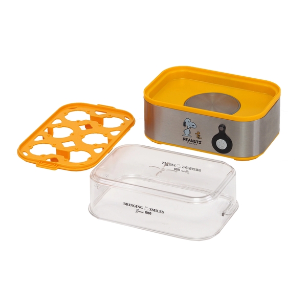 PEANUTS Egg boiler with beep alert sound (6 Eggs)