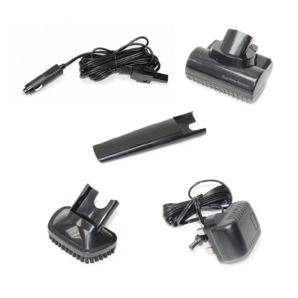 Gemini 汽車及家用手提式吸塵機配滾動拍打除塵蟎電動刷 GVC12