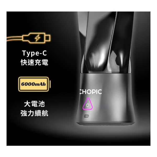 CHOPIC Blender Ice Crusher Travel Bottle Juicer