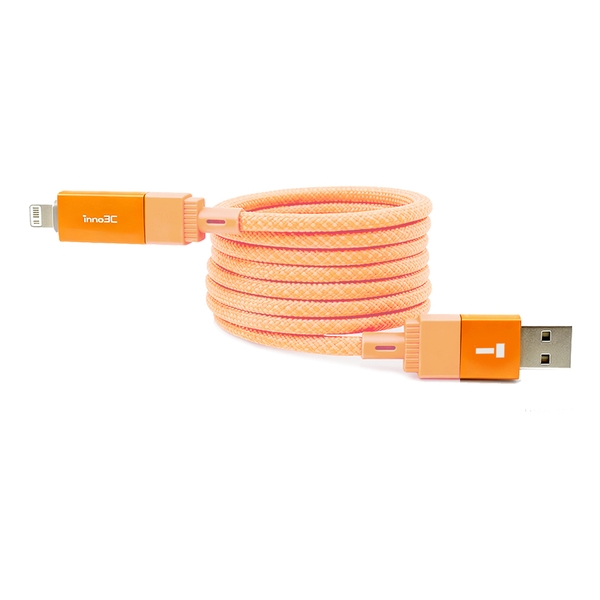 inno3C 240W 4 in 1 Magnetic Organized Cable 120cm (Orange) i-4M240-12
