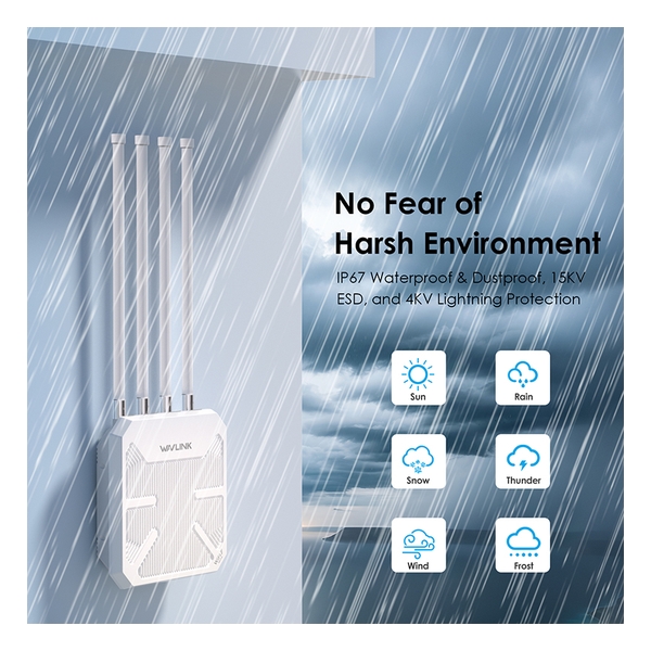 Wavlink BE5100 Dual Band WiFi 7 Router WL-WN573HBE2