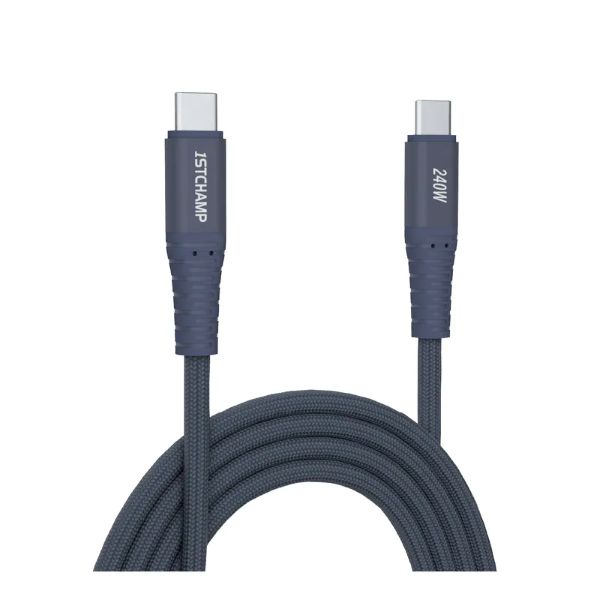 First Champion USB Type-C to Type-C Cable (NZ Series) - 240W - 3M - Navy Blue