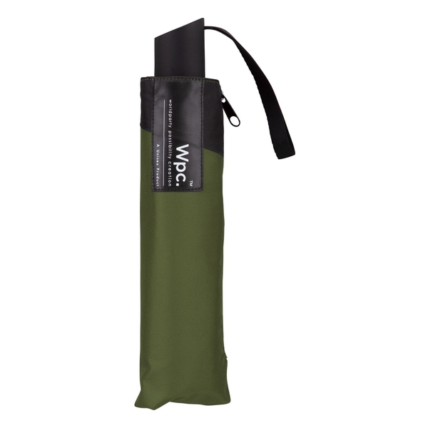 WPC BACK PROTECT FOLDING UMBRELLA UV Protection UX004-933-Khaki/Black Size 55cm WPC60-UX004-KH/BK