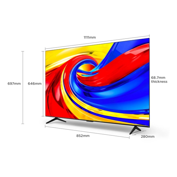 TCL 50" P7L Series QLED 4K Google Smart TV 50P7L