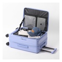 Ausaulio Front Flip-Lid Large Capacity Luggage/Travel Trolley Set (20" + 24" + 30")