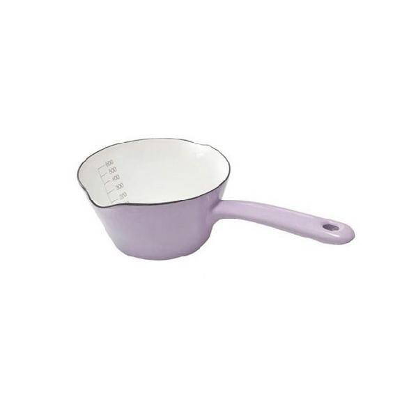 Fuji - enamel lavender enamel milk pot NHO-14M.LA