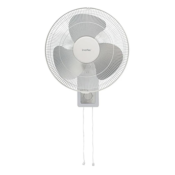 imarflex - "Steel·Silver" 16-inch double drawstring metal wall-mounted fan