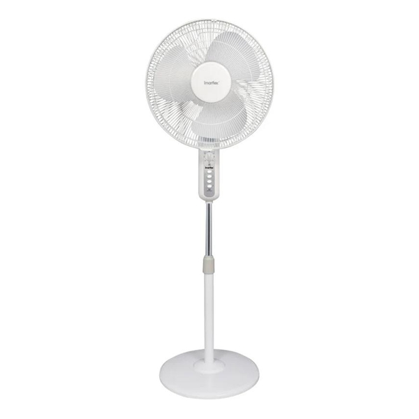 imarflex - "Simple Steel" 16-inch mechanical metal base floor fan IFS-40S2
