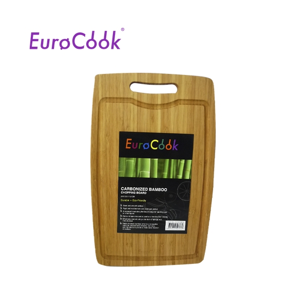 EURO COOK 長方形碳化竹砧板 (38X24X1.8CM) EC02CB3824