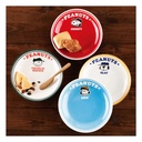 Snoopy - Japanese version of Snoopy Family Ceramic Plates (Set of 4)