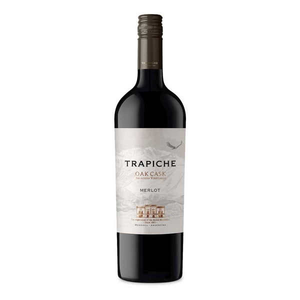 阿根廷  Trapiche Oak Cask Merlot x 4支