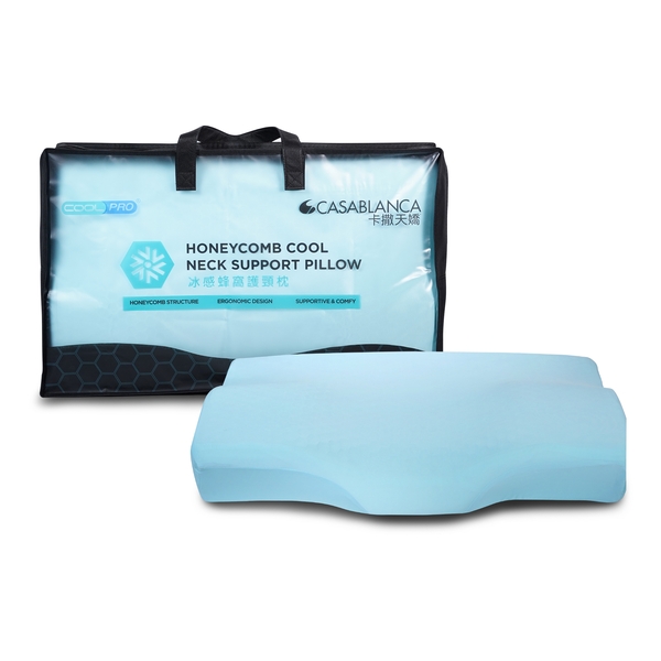 CASABLANCA Honeycomb Cool Neck Support Pillow (NP100DWP15)