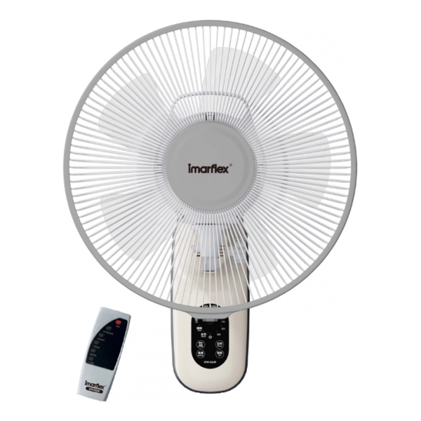imarflex - Electronic 11.5" Easy Installation Remote Control Wall Fan IFW-29JR