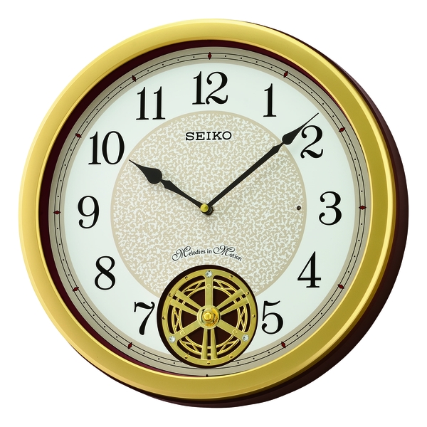 SEIKO - Quartz Wall Clock - Melodies in Motion (QXM388G)
