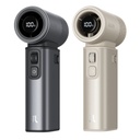JisuLife - 【Premium】High Speed Handheld Fan Ultra2 (Dark Gray + Light Brown)
