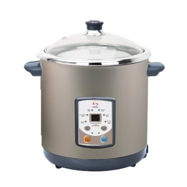 'SIGMA - 9.0Litres Multi-function Ceramic Electric Stew Pot