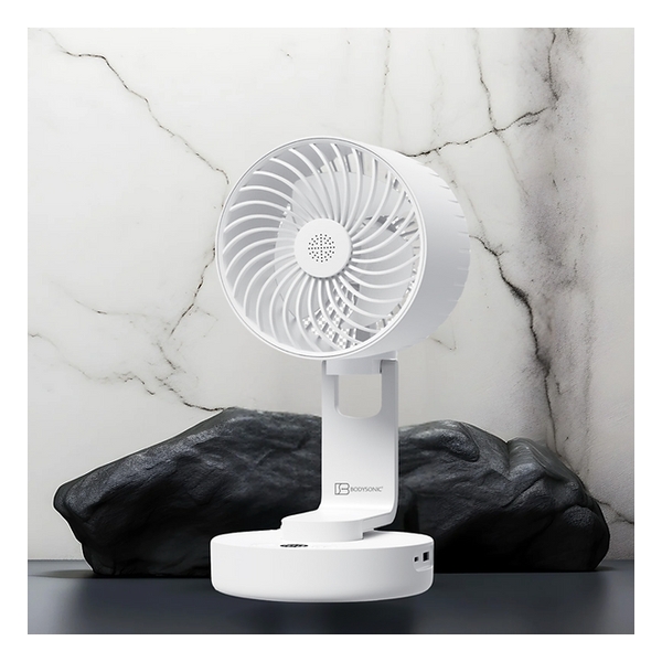 Bodysonic 6" Air Circulation Fan - Flip WK-FC-W20-WH