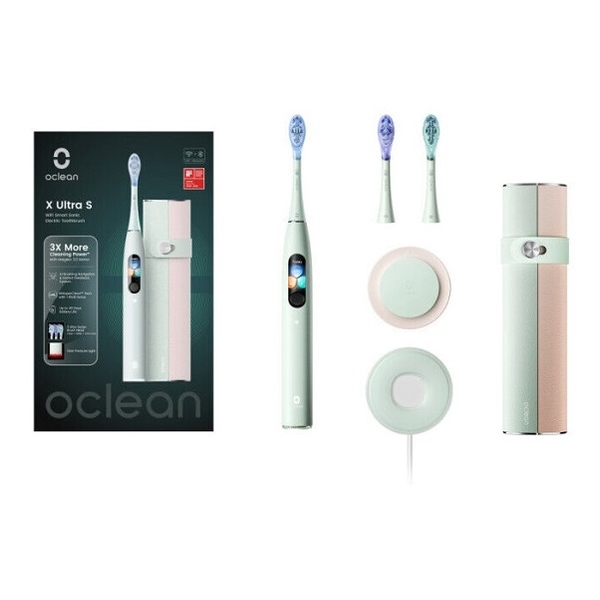 Oclean X Ultra S AI骨傳導技術 Wifi觸控智能聲波牙刷 (綠色)