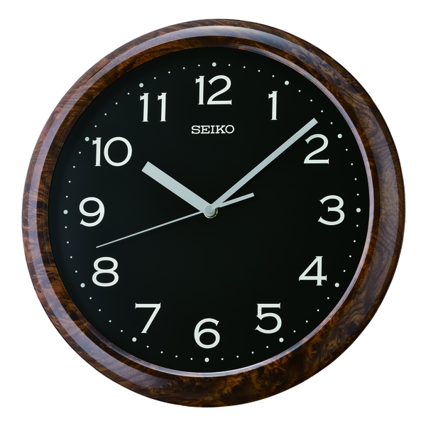 SEIKO - QUARTZ WALL CLOCK (QHA014Z)