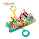Infantino Educational Animal Cloth Book