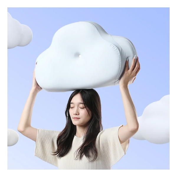 英國 ZERO Pillow 4D 雲感支撐慢回彈記憶枕 (灰色)