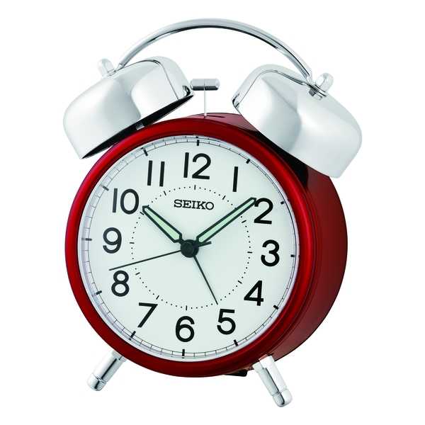 精工 - 座枱鬧鐘 (QHK063R)