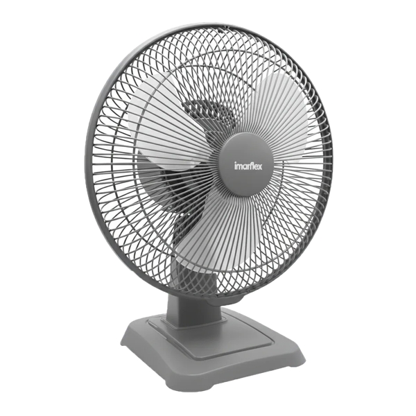 'imarflex -  10-inch Strong Wind Metal Table Fan (IFT-25GY)