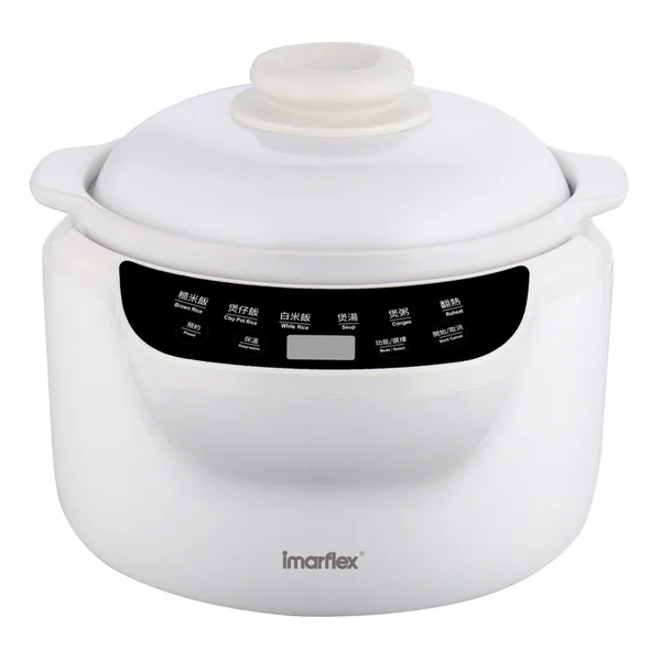 'imarflex 伊瑪牌 -『瓷釜』白瓷內鍋多功能電飯煲 (1.0L) IRC-FD33C