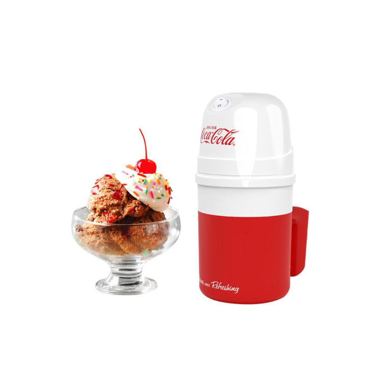 NOSTALGIA ELECTRICS Retro Coco-Cola Mini Ice Maker FFT100