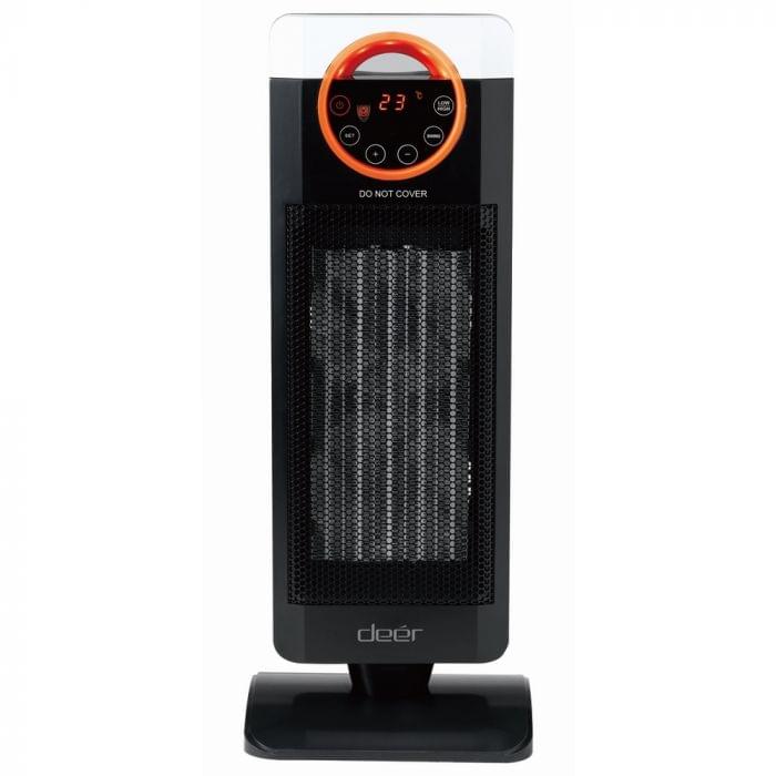 德爾 - 遙控陶瓷暖風機LED恆溫選擇(2000W) DH5201