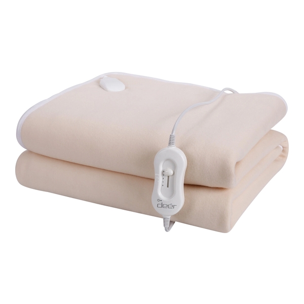 Deer - Smooth Fleece (Universal) Electric Blanket (Single/ Hand or Machine Washable) DU1301